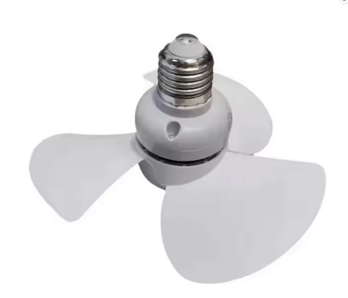 MINI VENTILATEUR E27 À VISSER