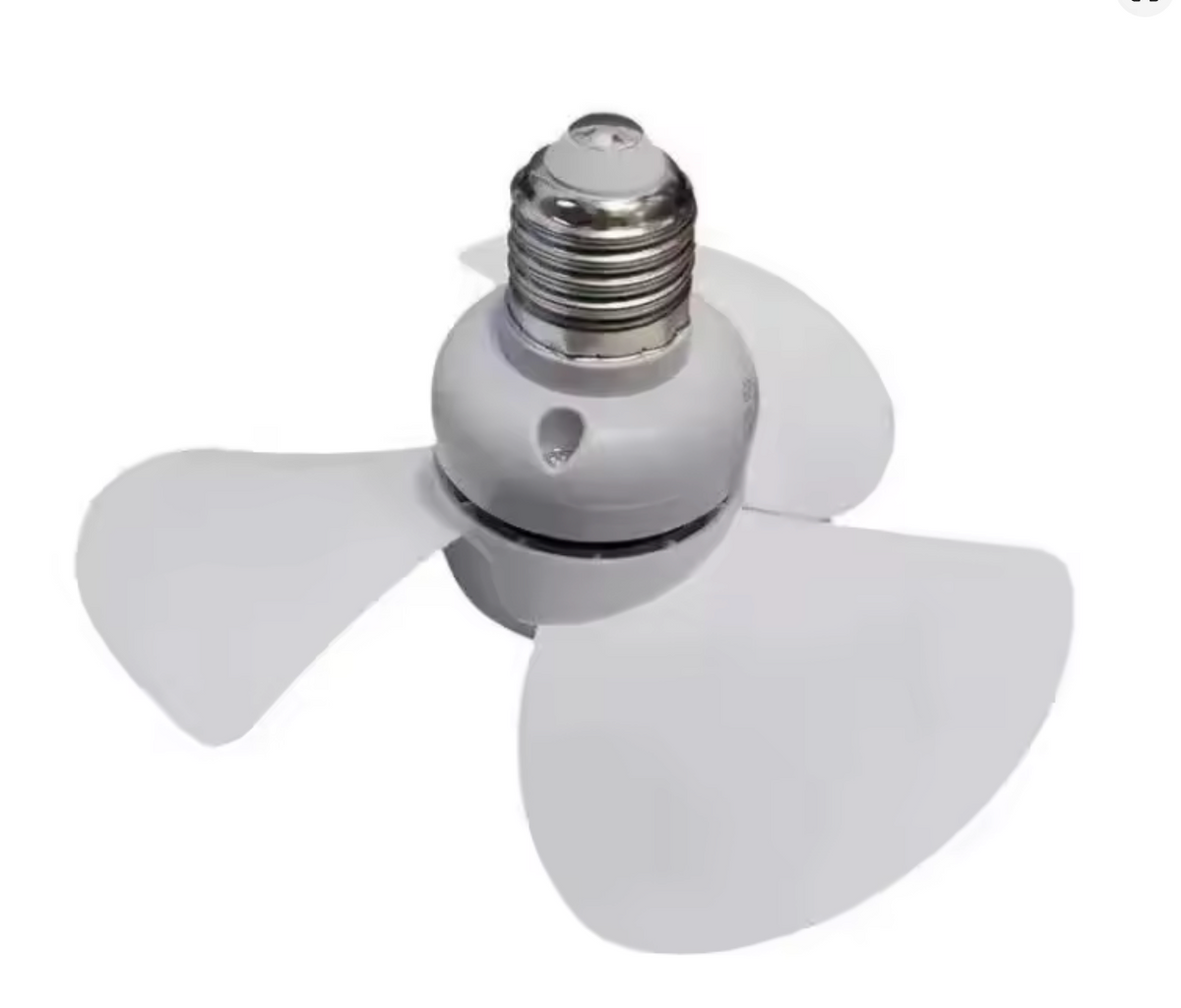 MINI VENTILATEUR E27 À VISSER