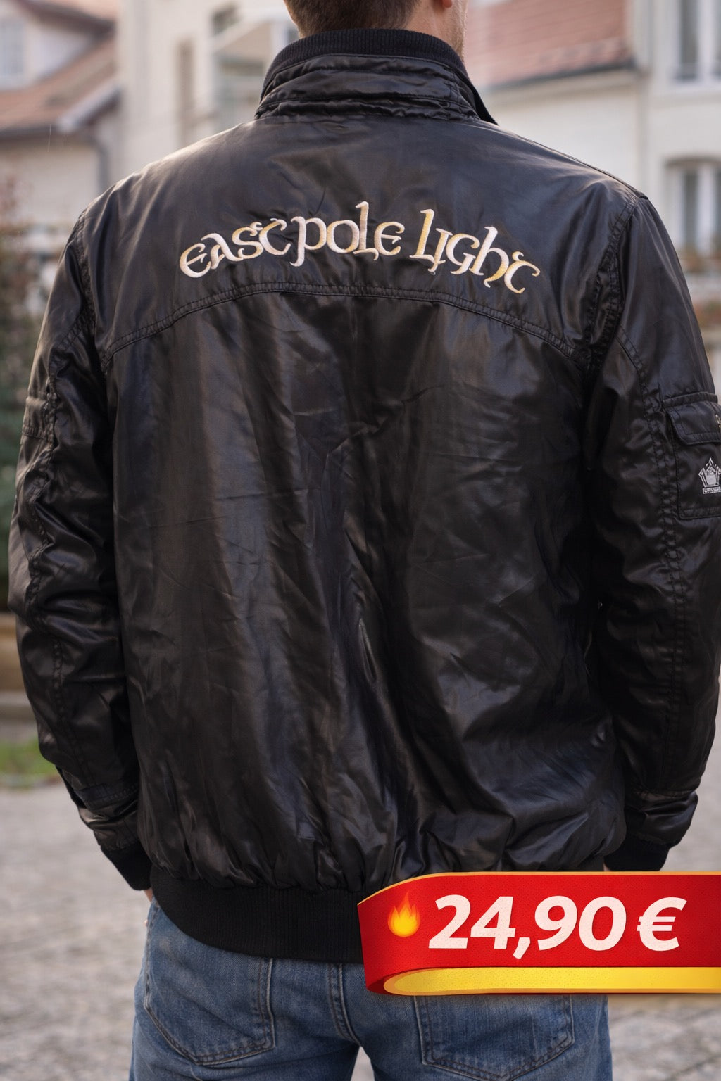 Blouson noir  XL