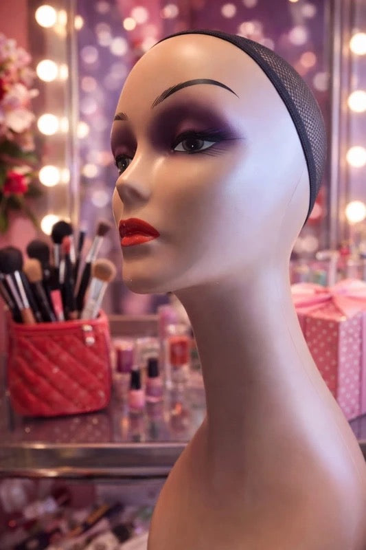 Tête de Mannequin Professionnelle - Teint Hâlé - Taille 54