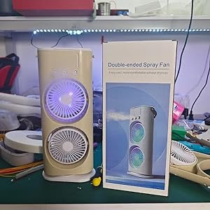 Ventilateur avec télécommande et brunisseur