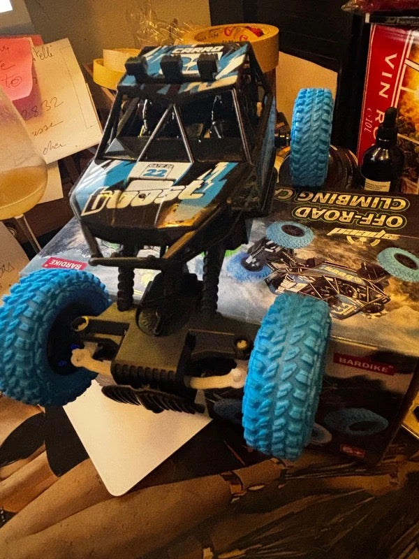 Voiture Radiocommandée Tout-Terrain Buggy RC - Recharge USB - 21 cm