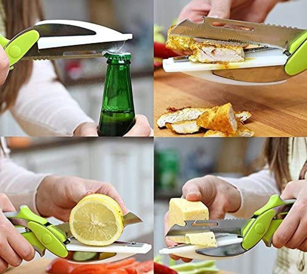 CISEAUX DE CUISINE MULTIFONCTIONS 6 EN 1 ✨