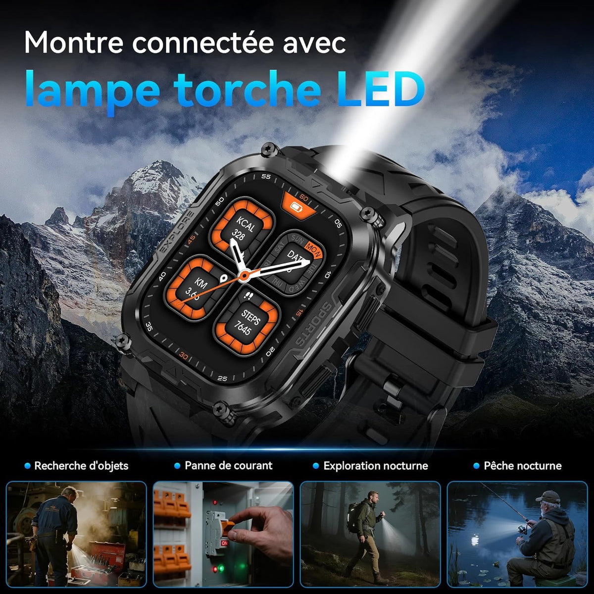 Montre tactile connectée