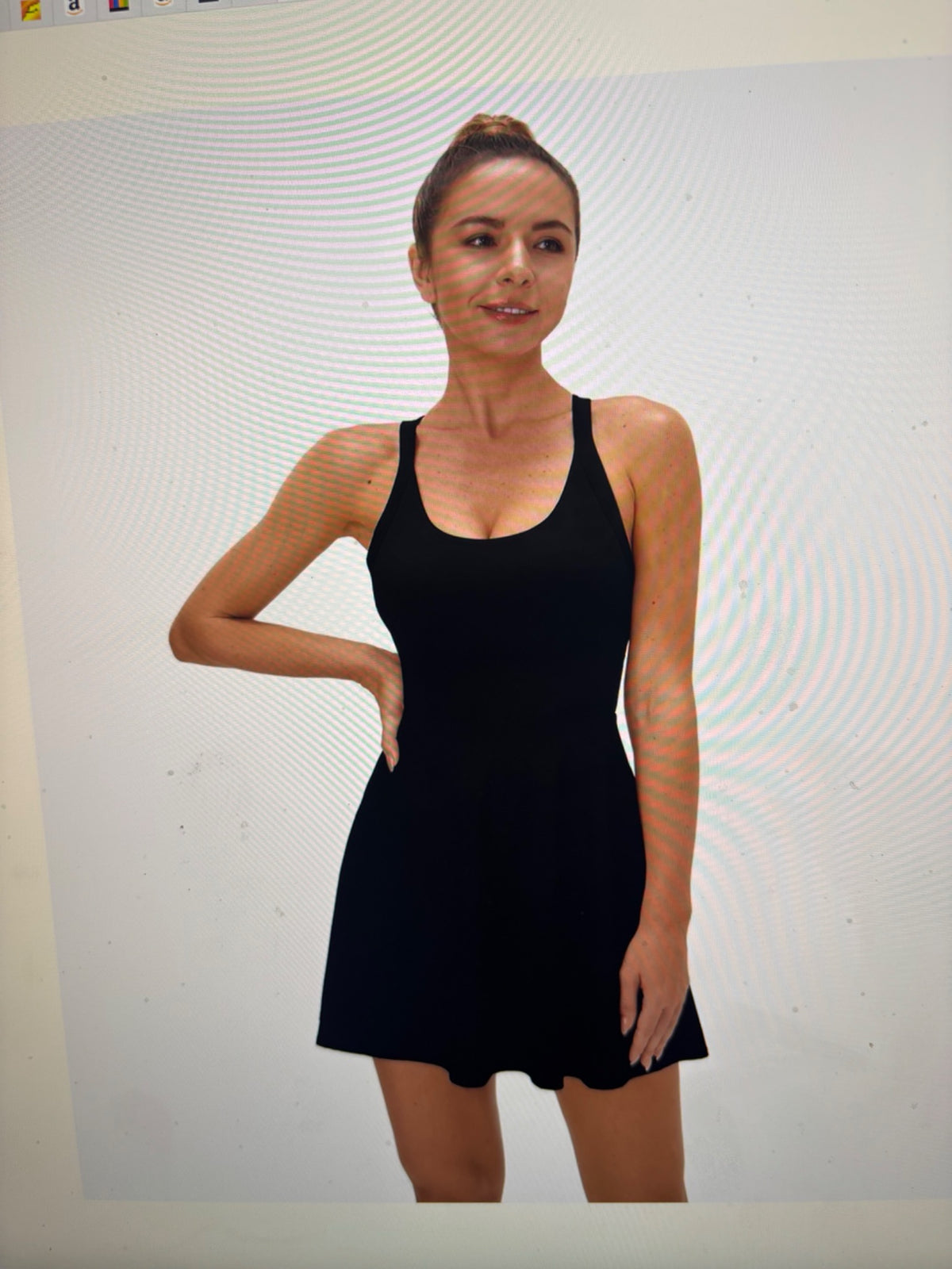 🖤 ROBE DANSEUSE NOIRE DOS CROISÉ – ÉLÉGANCE, CONFORT &amp; LIBERTÉ DE MOUVEMENT 🖤