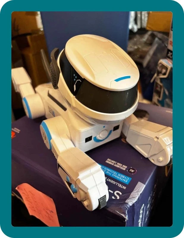 CHIEN ROBOT INTELLIGENT RC – BLUETOOTH, DANSE, PROGRAMMABLE ✨
