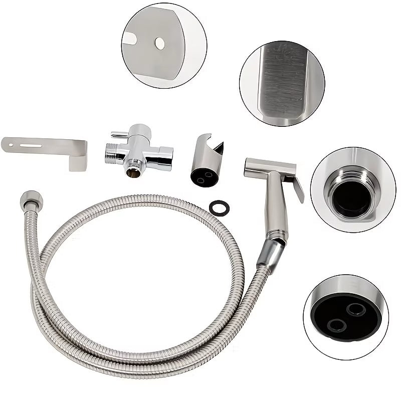Kit douchette WC inox 316