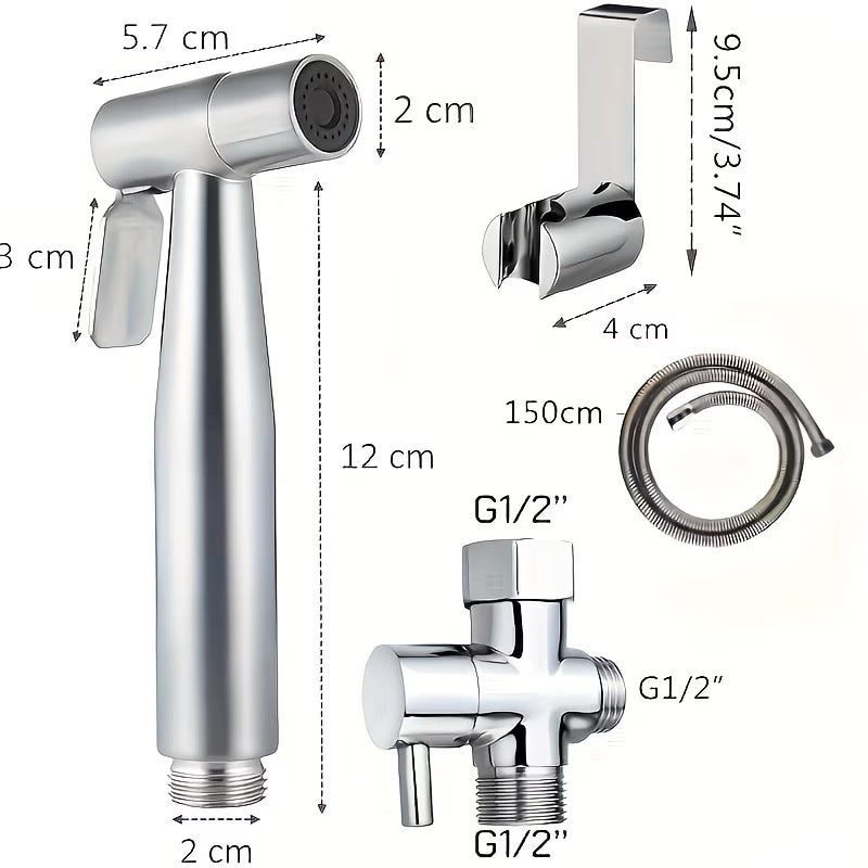 Kit douchette WC inox 316