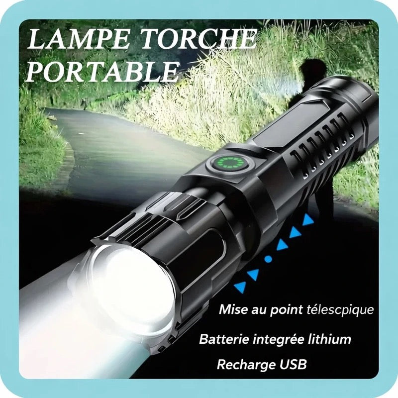 2 super zoombare USB-Taschenlampen