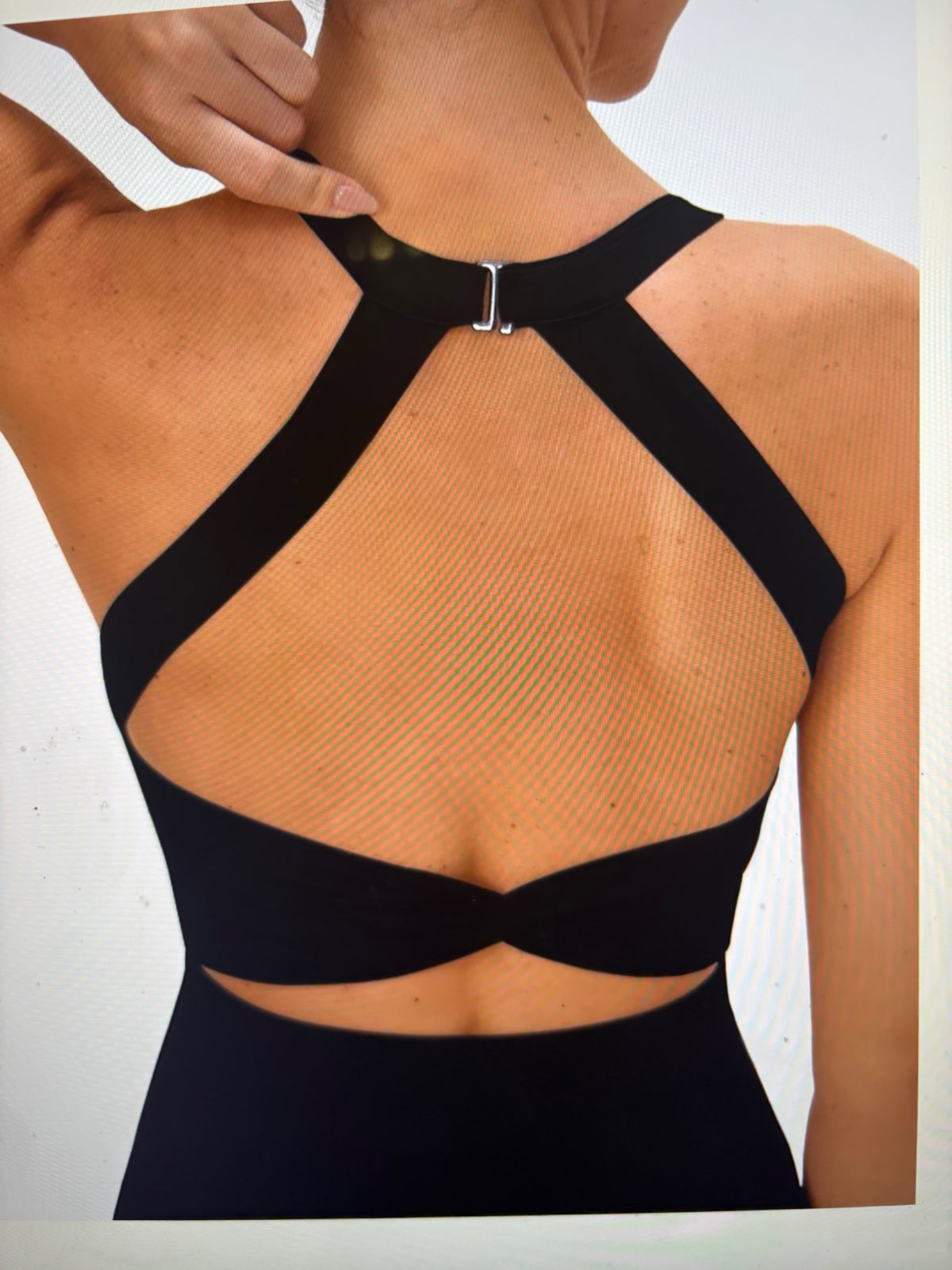 🖤 ROBE DANSEUSE NOIRE DOS CROISÉ – ÉLÉGANCE, CONFORT &amp; LIBERTÉ DE MOUVEMENT 🖤