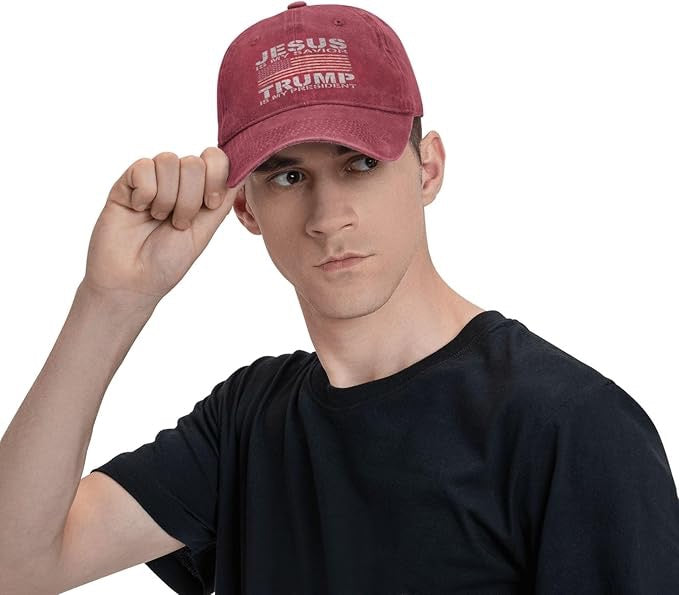 CASQUETTE « JÉSUS EST MON SAUVEUR – TRUMP EST MON PRÉSIDENT »