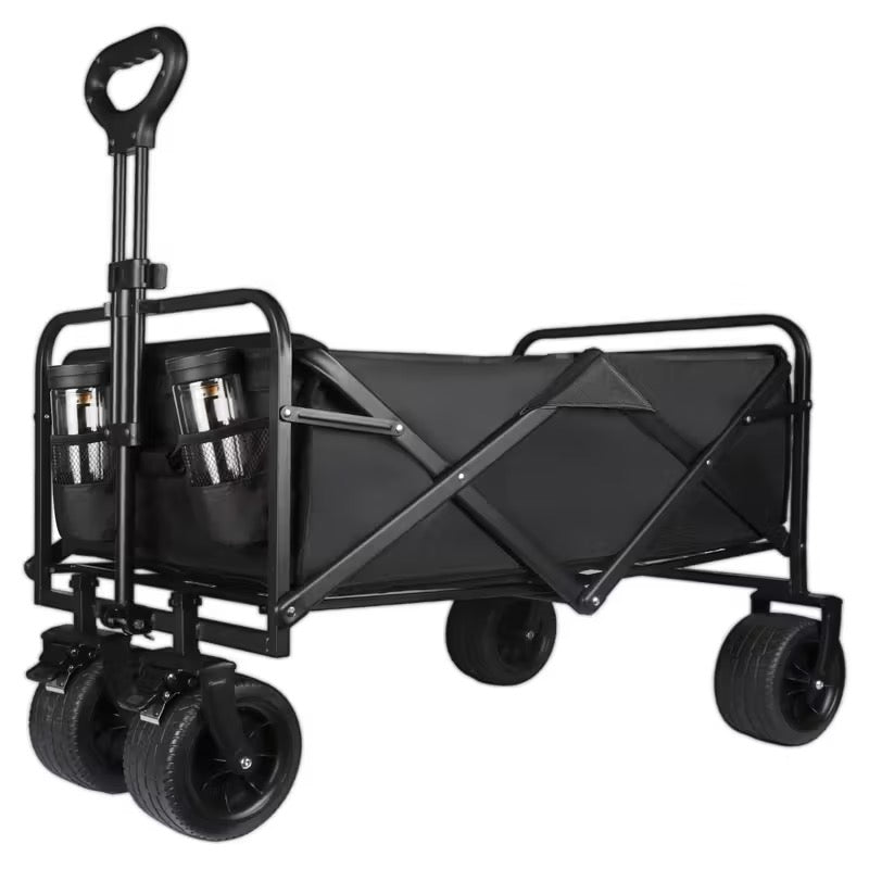 Grand Chariot de Jardin Tout-Terrain Pliable