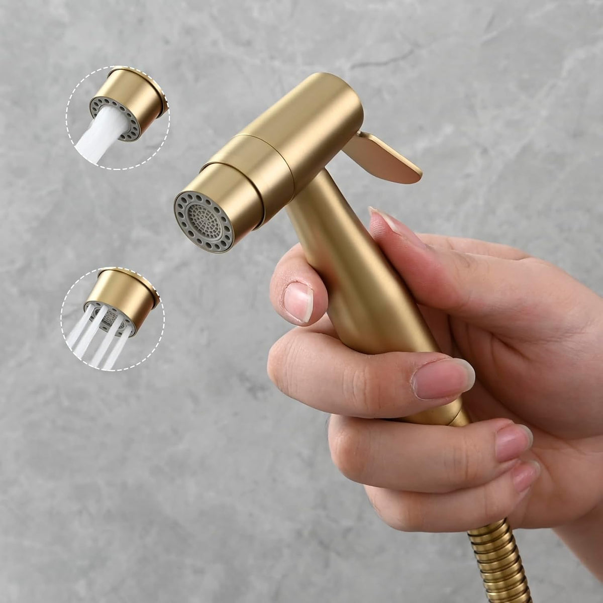 Handbrause gebürsteter Stahl or pretium