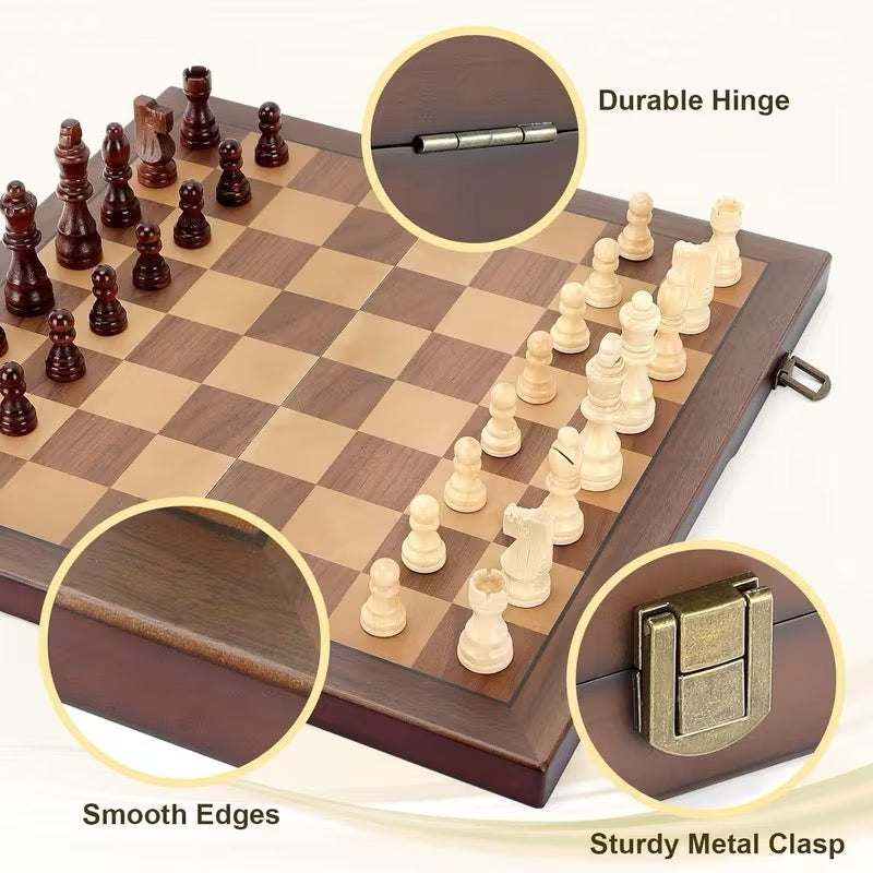 Jeu d’échecs luxe magnétique 40x40