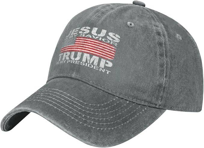 CASQUETTE « JÉSUS EST MON SAUVEUR – TRUMP EST MON PRÉSIDENT »