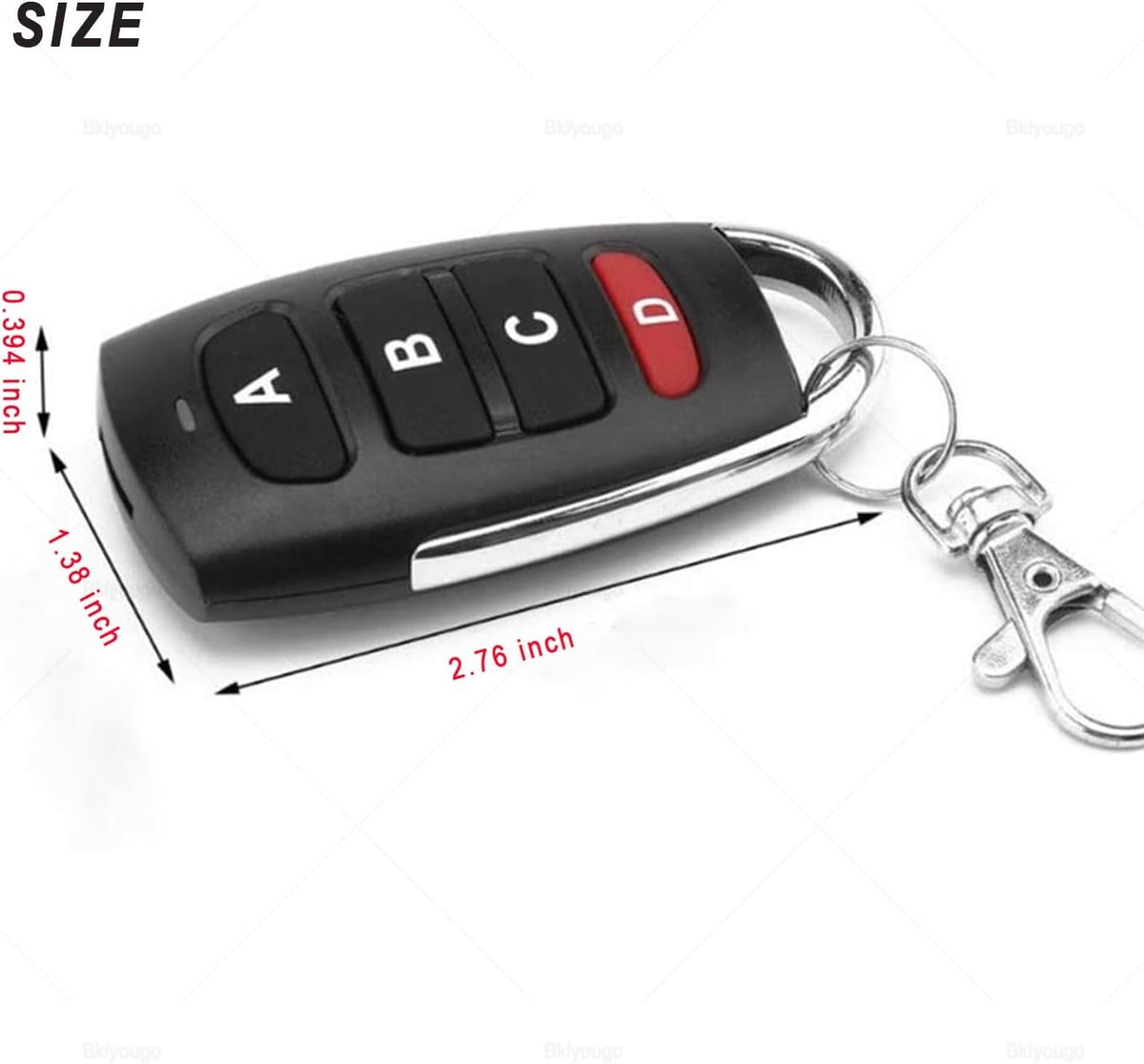 Télécommande universelle  Lot de 2 (Portail / Garage)