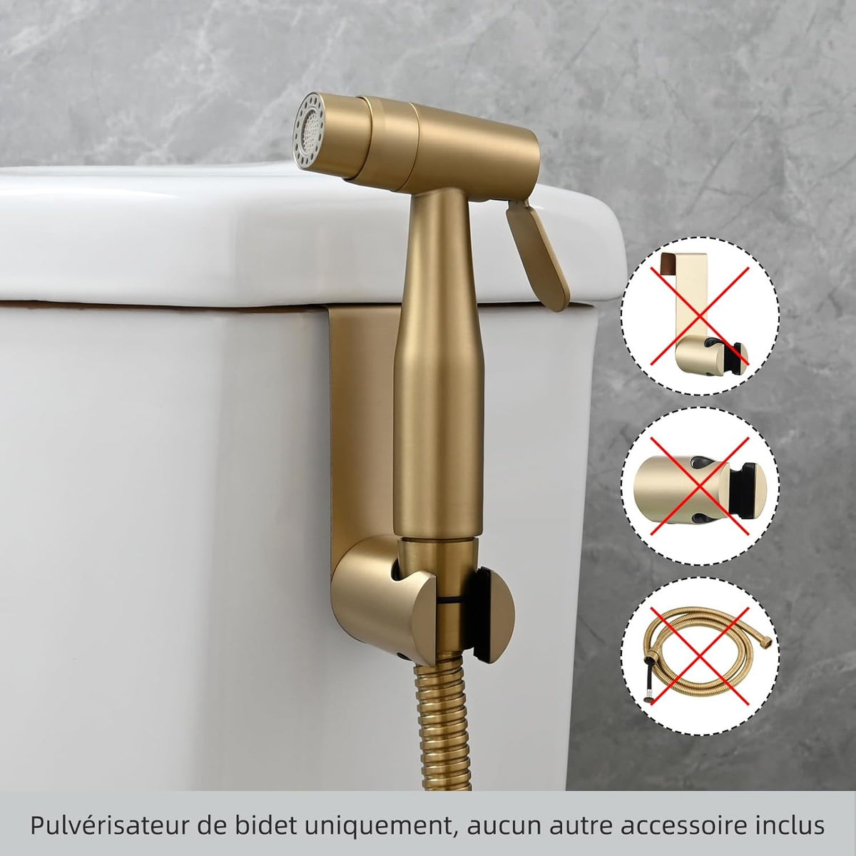 Handbrause gebürsteter Stahl or pretium