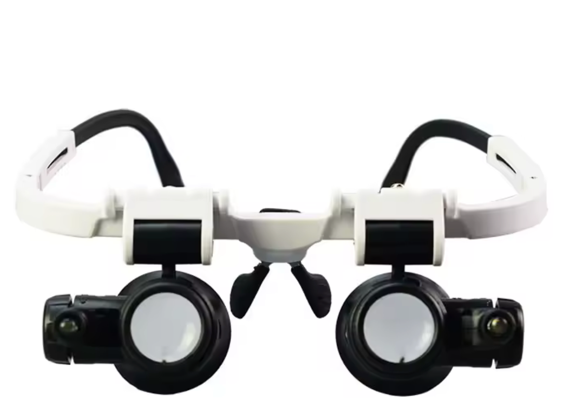 🔍 Loupes Binoculaires LED Professionnelles 8x / 15x / 23x