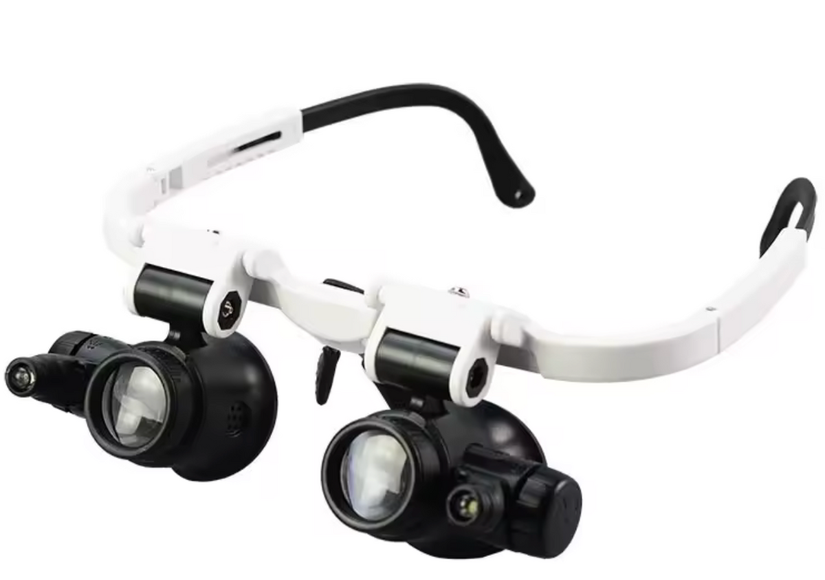 🔍 Loupes Binoculaires LED Professionnelles 8x / 15x / 23x