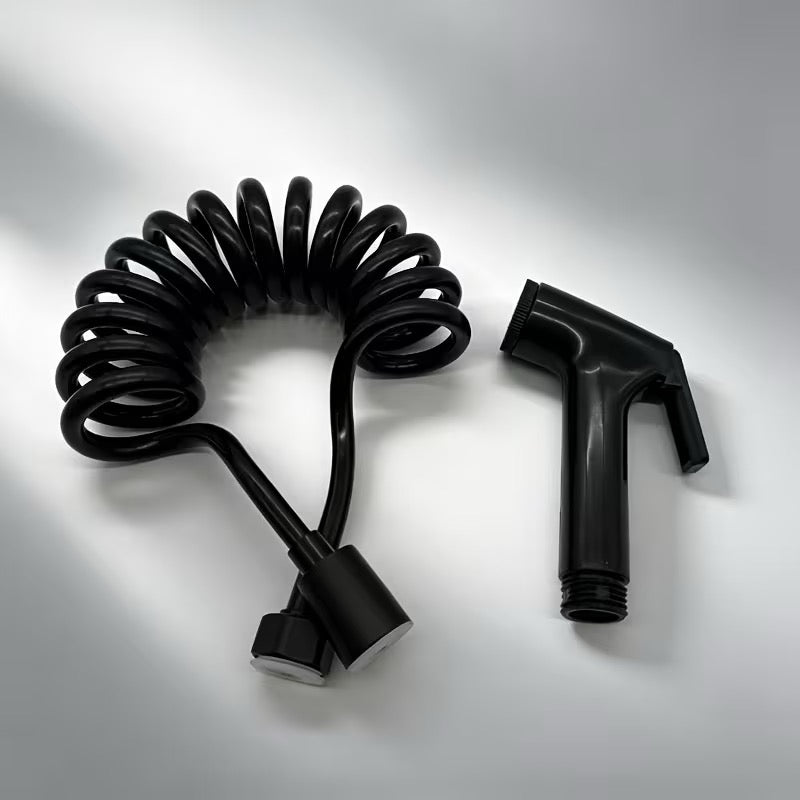 🚿 DOUCHETTE WC NOIRE HAUTE PRESSION – ÉLÉGANTE, PRATIQUE ET RARE !
