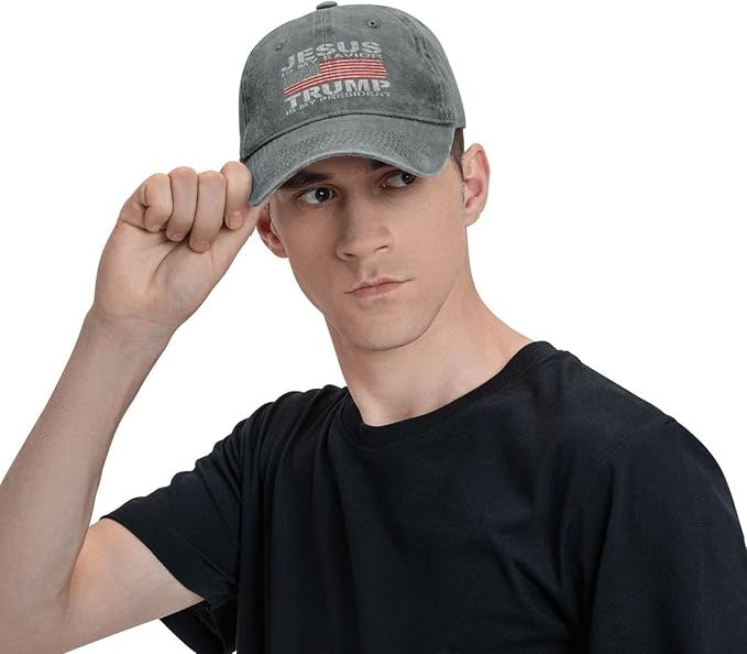 CASQUETTE « JÉSUS EST MON SAUVEUR – TRUMP EST MON PRÉSIDENT »