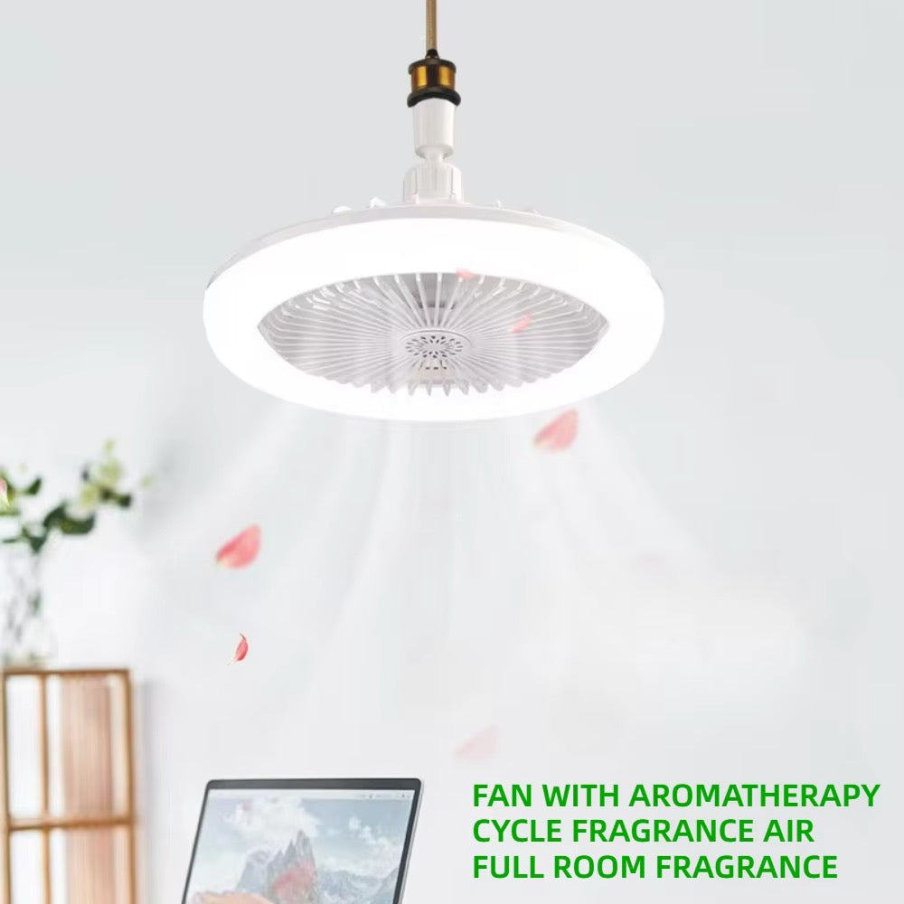 VENTILATEUR DE PLAFOND LED 3 EN 1 AVEC TÉLÉCOMMANDE