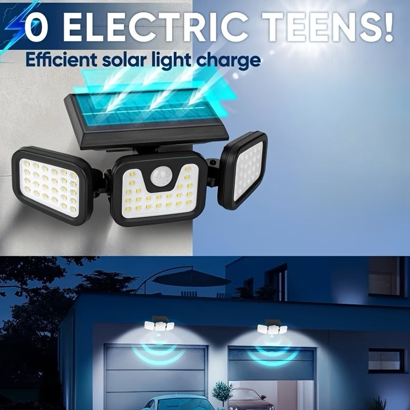 LAMPE SOLAIRE EXTÉRIEUR – DÉTECTEUR DE MOUVEMENT