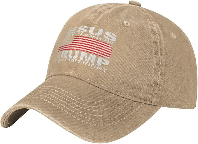 CASQUETTE « JÉSUS EST MON SAUVEUR – TRUMP EST MON PRÉSIDENT »