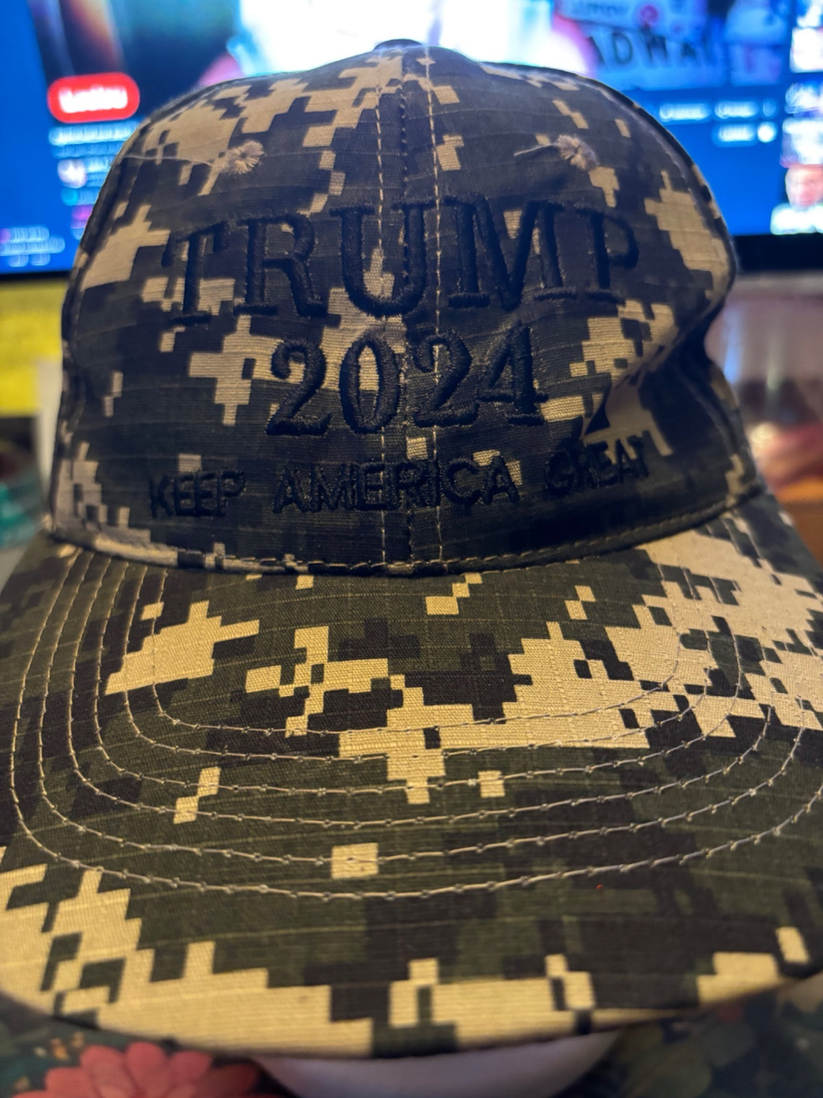 🇺🇸 CASQUETTE CAMOUFLAGE COLLECTOR 🇺🇸  ÉDITION LIMITÉE – TRUMP 2024