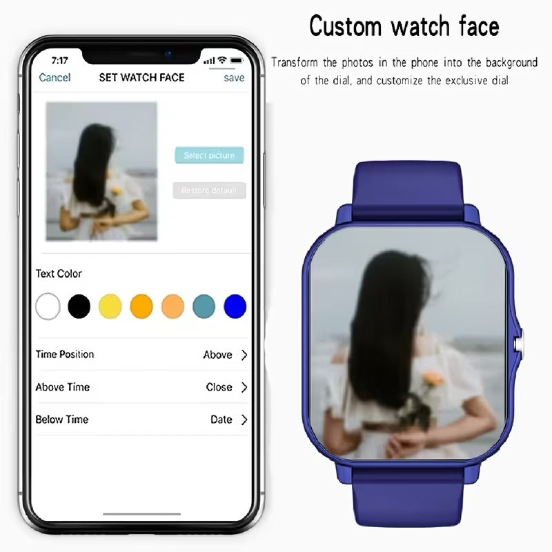 MONTRE CONNECTÉE ERUN – ÉLÉGANCE & TECHNOLOGIE