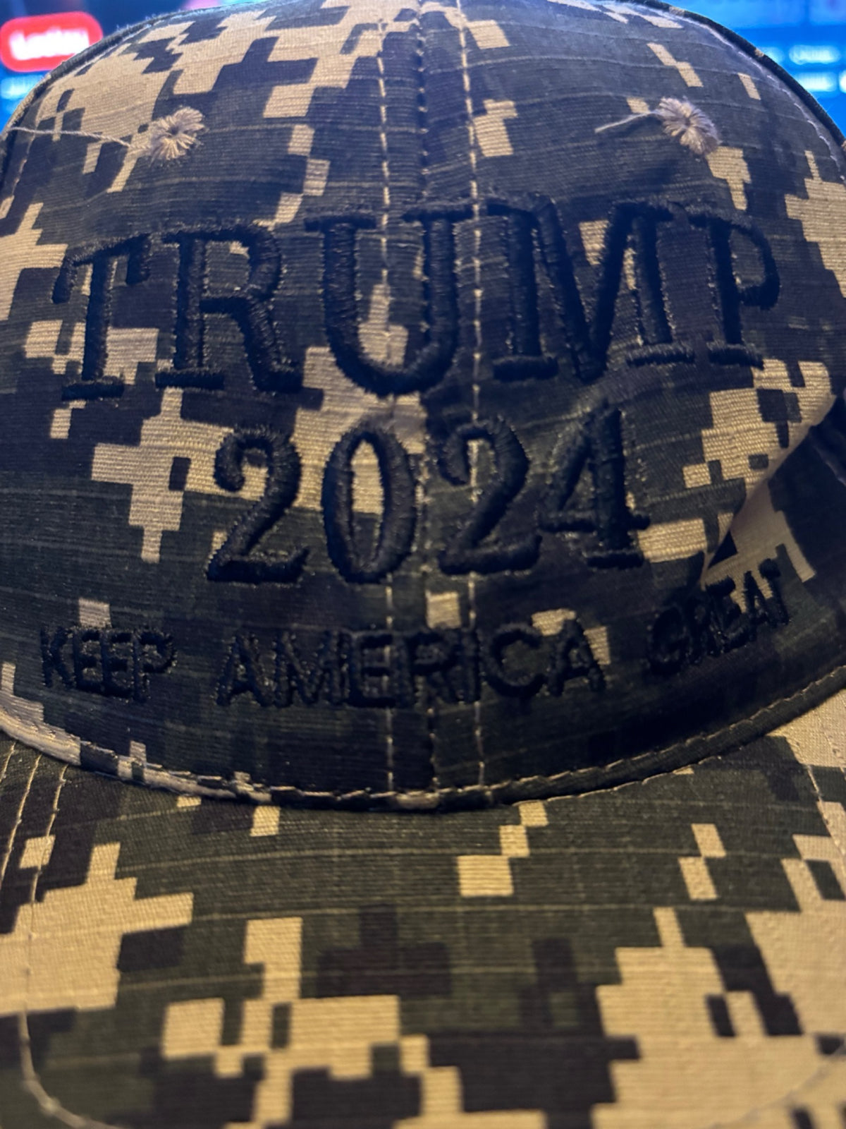 🇺🇸 CASQUETTE CAMOUFLAGE COLLECTOR 🇺🇸  ÉDITION LIMITÉE – TRUMP 2024