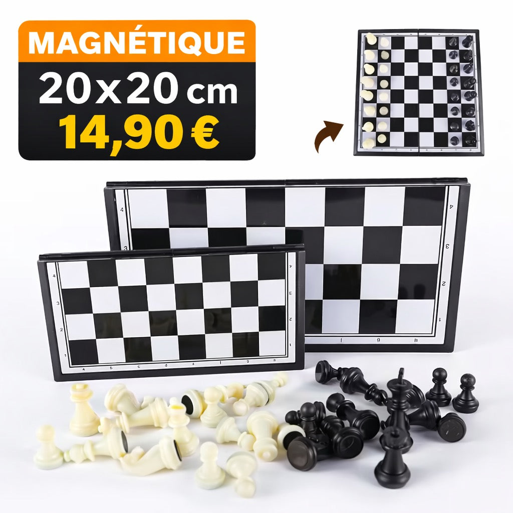 Jeu d'échec magnétique 20x20