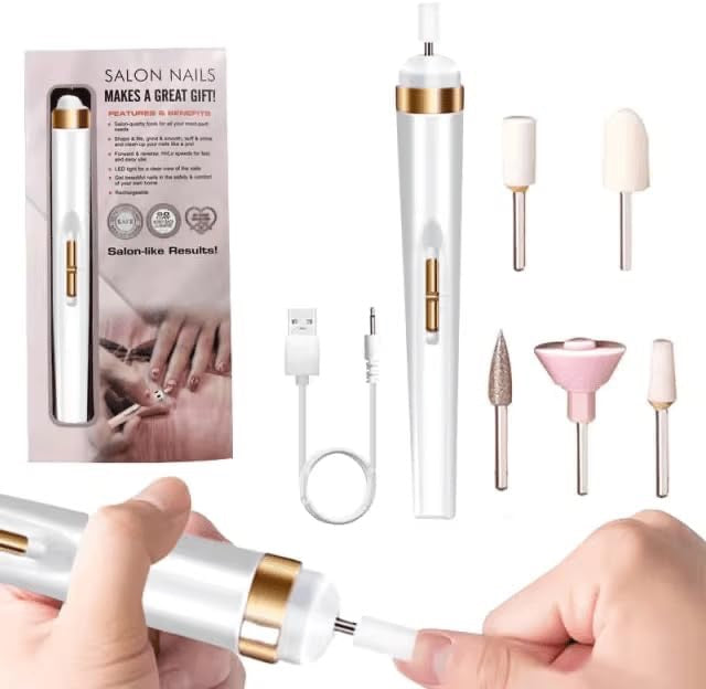 ✨ LIME À ONGLES ÉLECTRIQUE PROFESSIONNELLE USB ✨