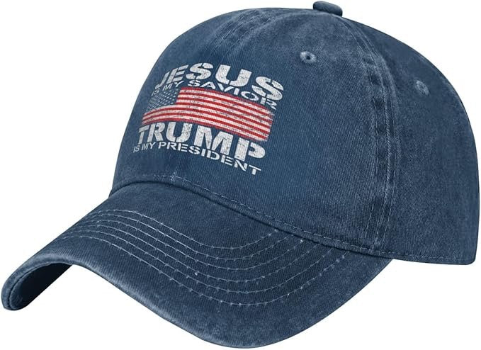 CASQUETTE « JÉSUS EST MON SAUVEUR – TRUMP EST MON PRÉSIDENT »