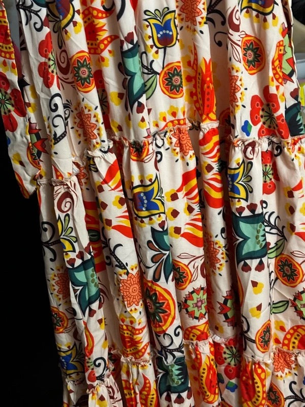 Robe Longue Bohème Dos Nu – Taille L