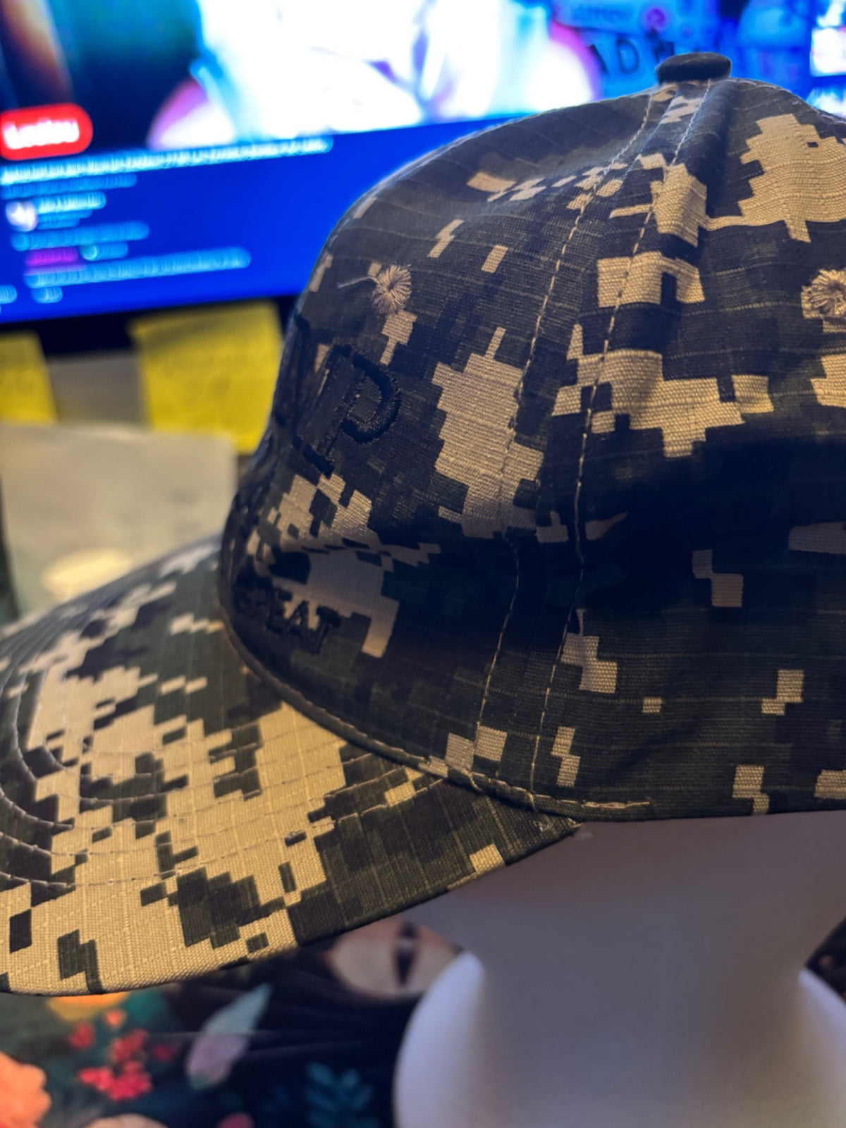 🇺🇸 CASQUETTE CAMOUFLAGE COLLECTOR 🇺🇸  ÉDITION LIMITÉE – TRUMP 2024