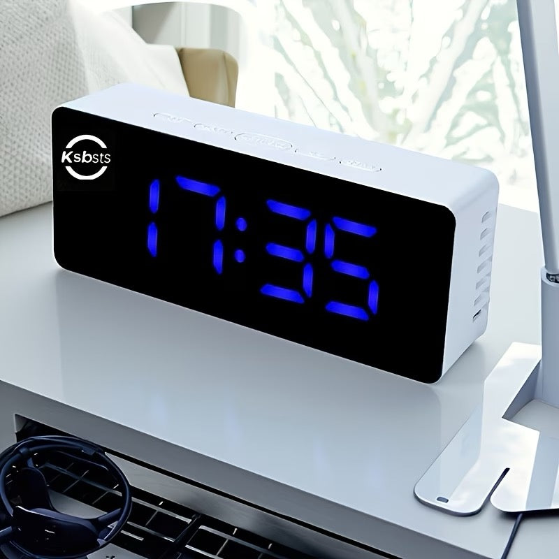 RÉVEIL LED NUMÉRIQUE DESIGN – AFFICHAGE MIROIR