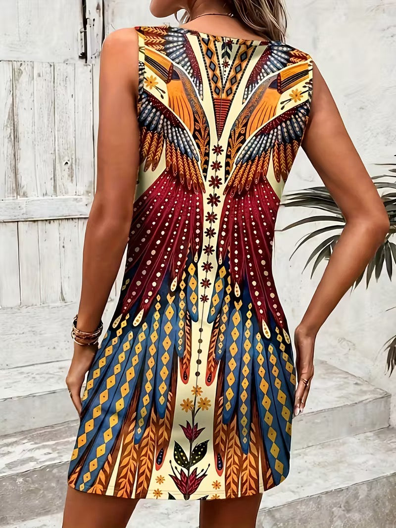ROBE BOHÈME ARTISTIQUE – STYLE VINTAGE & ÉLÉGANCE ESTIVALE
