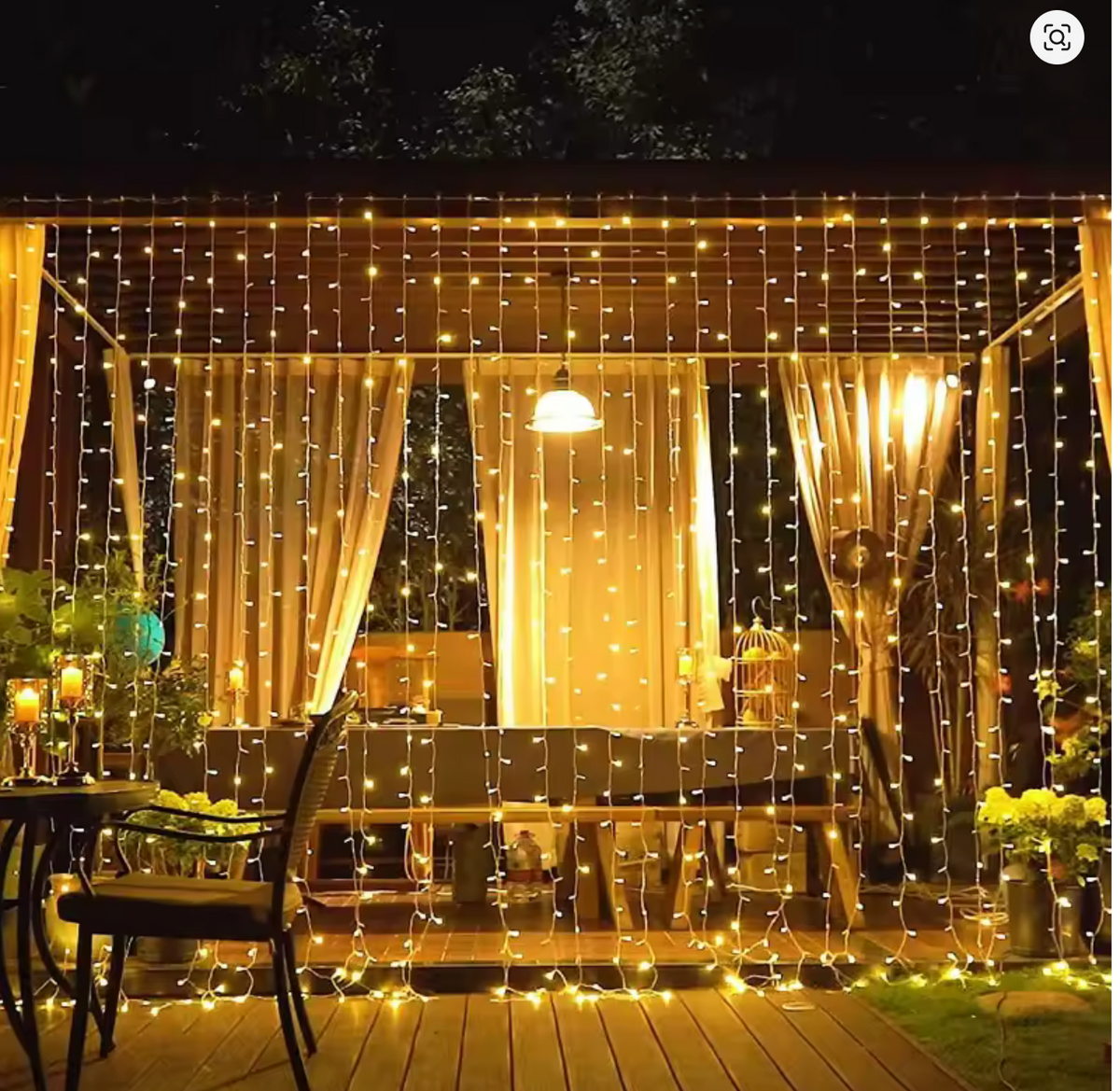✨ GUIRLANDE LUMINEUSE SOLAIRE 22 M – 200 LED BLANCHES – ÉTANCHE – 8 MODES D'ÉCLAIRAGE ✨