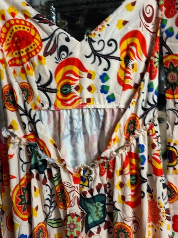 Robe Longue Bohème Dos Nu – Taille L