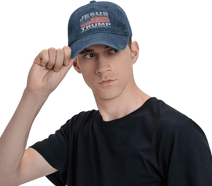 CASQUETTE « JÉSUS EST MON SAUVEUR – TRUMP EST MON PRÉSIDENT »