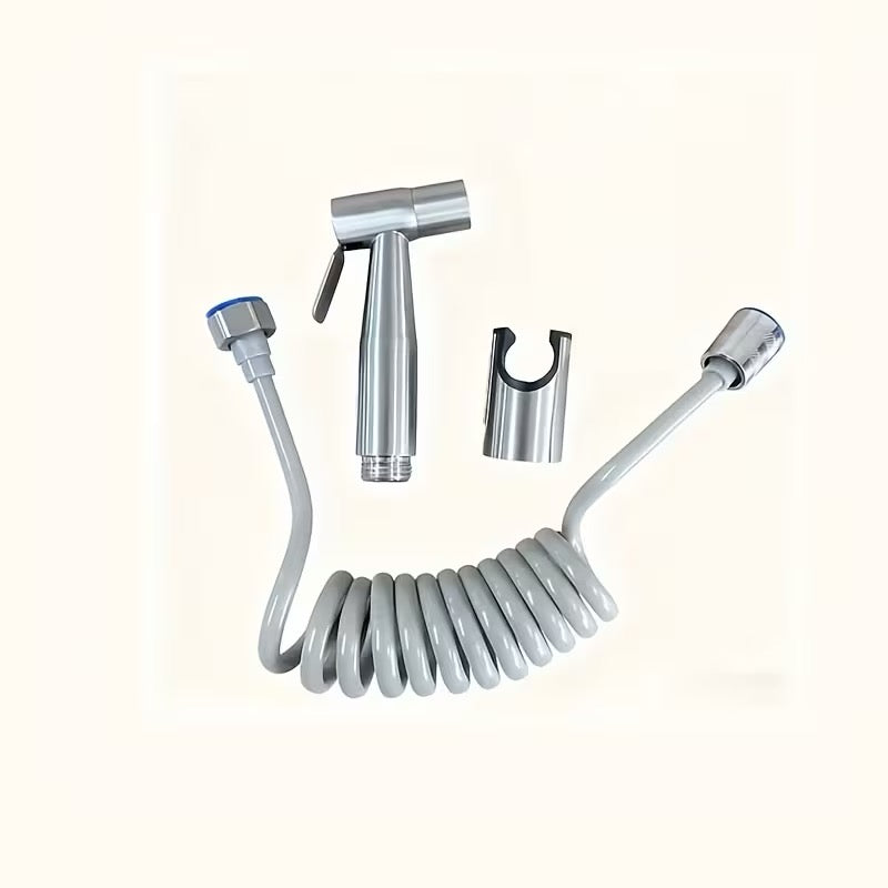 🚿 Douchette WC Pressurisée Grise – Hygiène, Nettoyage et Polyvalence !