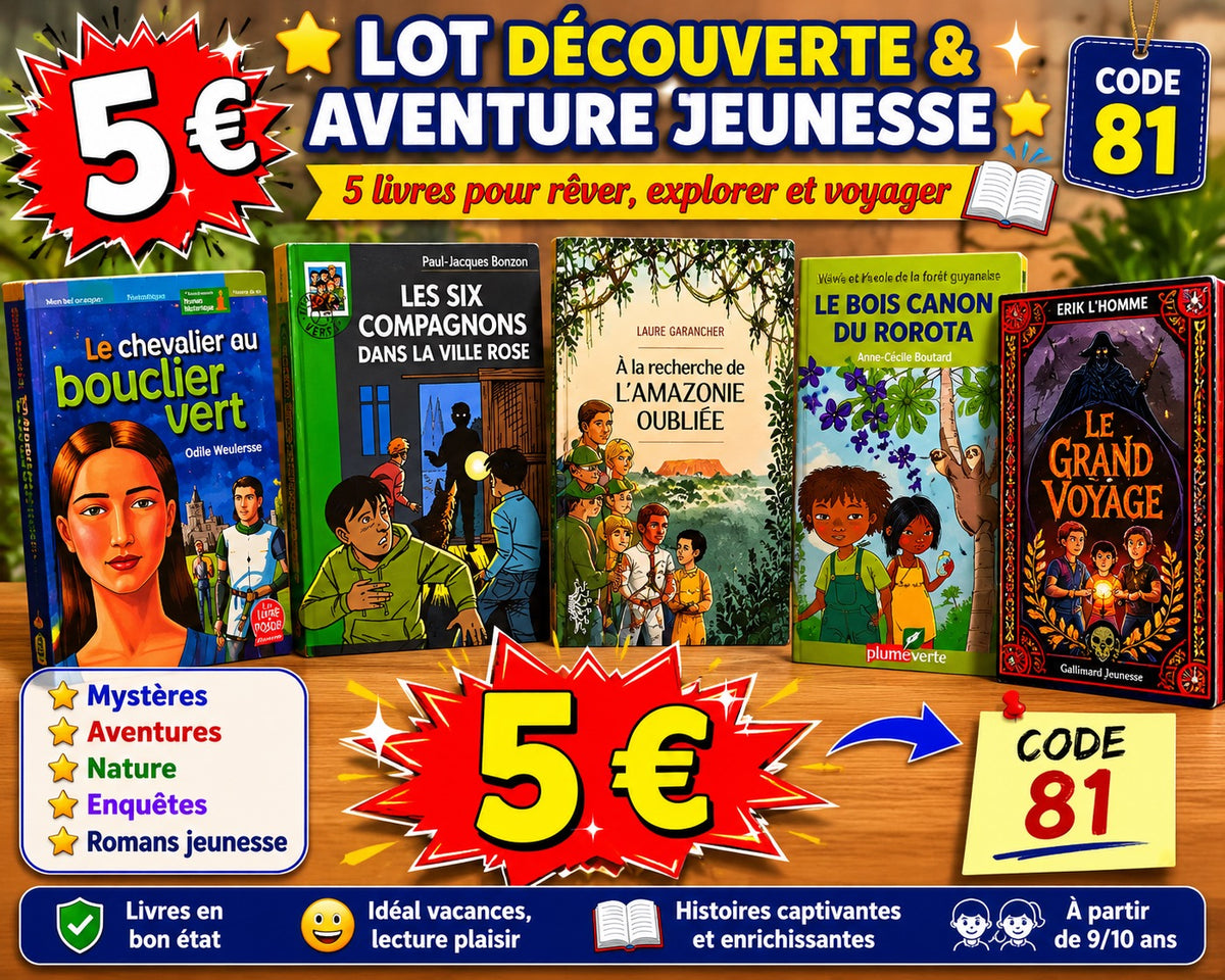 Lot. découverte 5 €