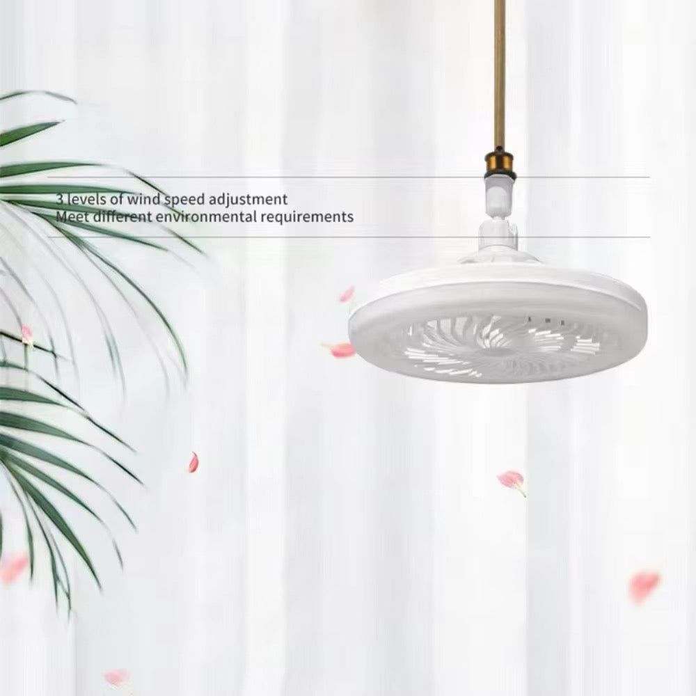 VENTILATEUR DE PLAFOND LED 3 EN 1 AVEC TÉLÉCOMMANDE