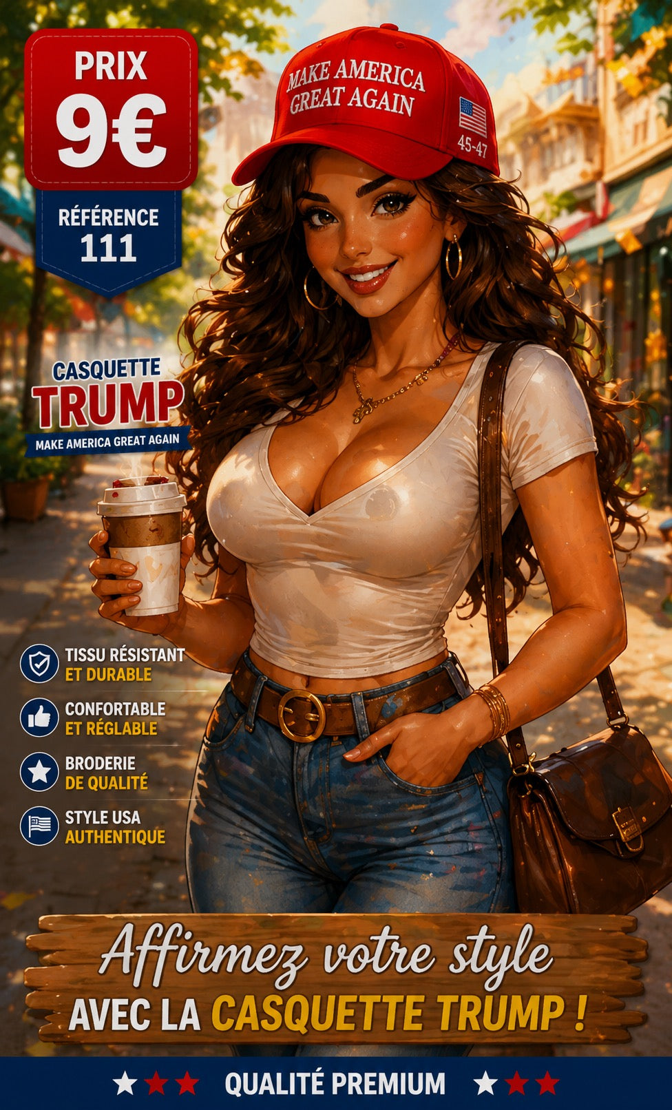 Casquette rouge Trump