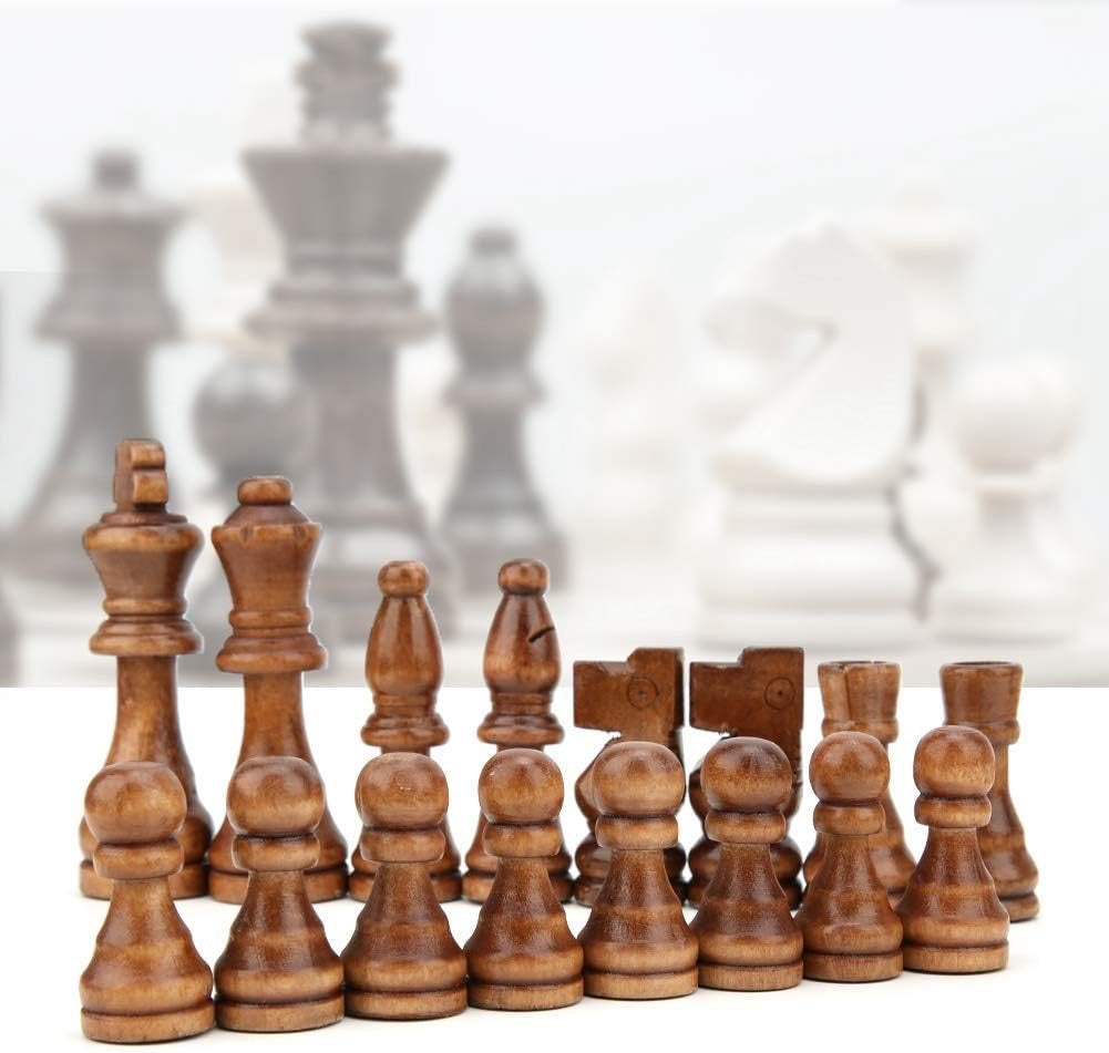 ÉCHECS EN BOIS MASSIF – STYLE STAUNTON CLASSIQUE