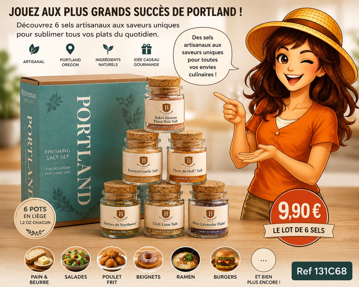 ✨ COFFRET DÉCOUVERTE SELS GOURMETS – PORTLAND ✨