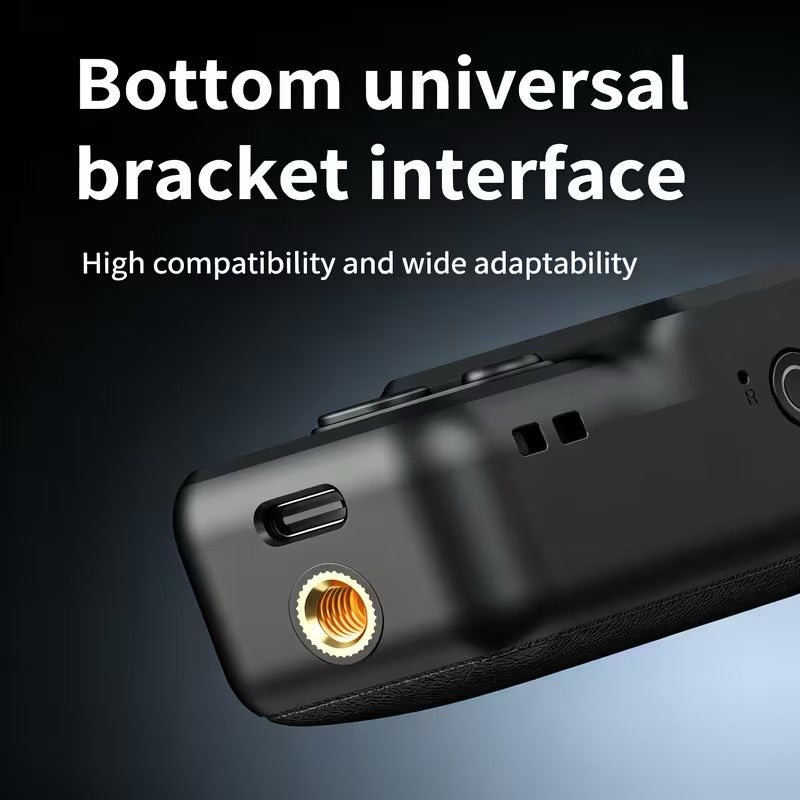 📹 CAMÉRA DE POCHE 4K – OBJECTIF ROTATIF 180°/90° – ÉCRAN HD – ULTRA COMPACTE