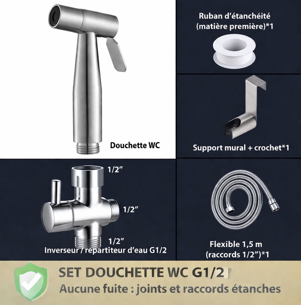 Douchette WC Inox 316