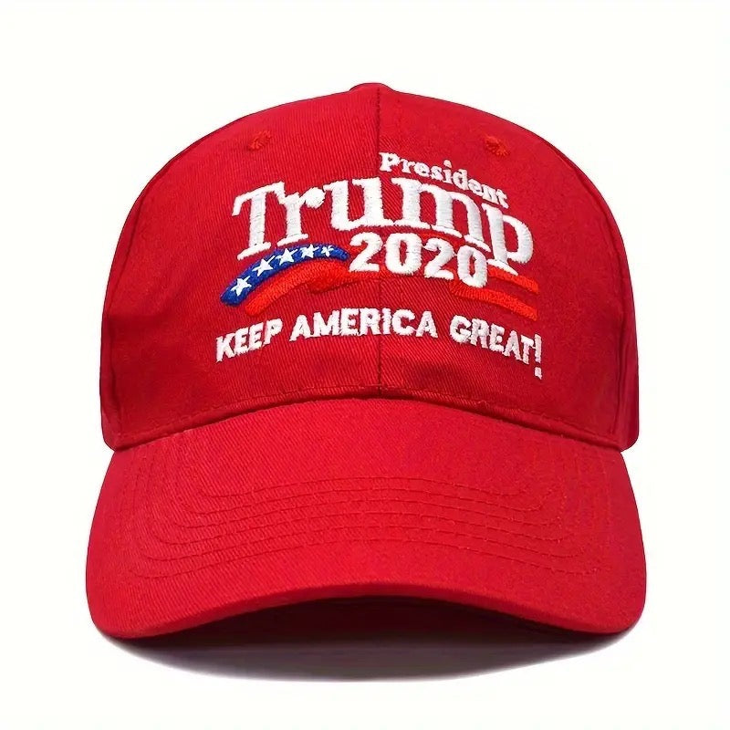 CASQUETTE ROUGE BRODÉE – STYLE AMÉRICAIN 🇺🇸